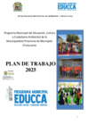 Vista preliminar de documento PLAN DE TRABAJO 2025 - PROGRAMA MUNICIPAL EDUCCA