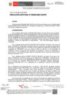 Vista preliminar de documento Resolución 023-2025-OGA/IPD Burgos Ticona Alberto - Encargo: Pago Derechos Administrativos - Certificado ITSE Mini Complejo Carabayllo.