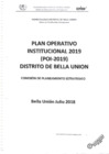 Vista preliminar de documento Plan Operativo Institucional - MDBU