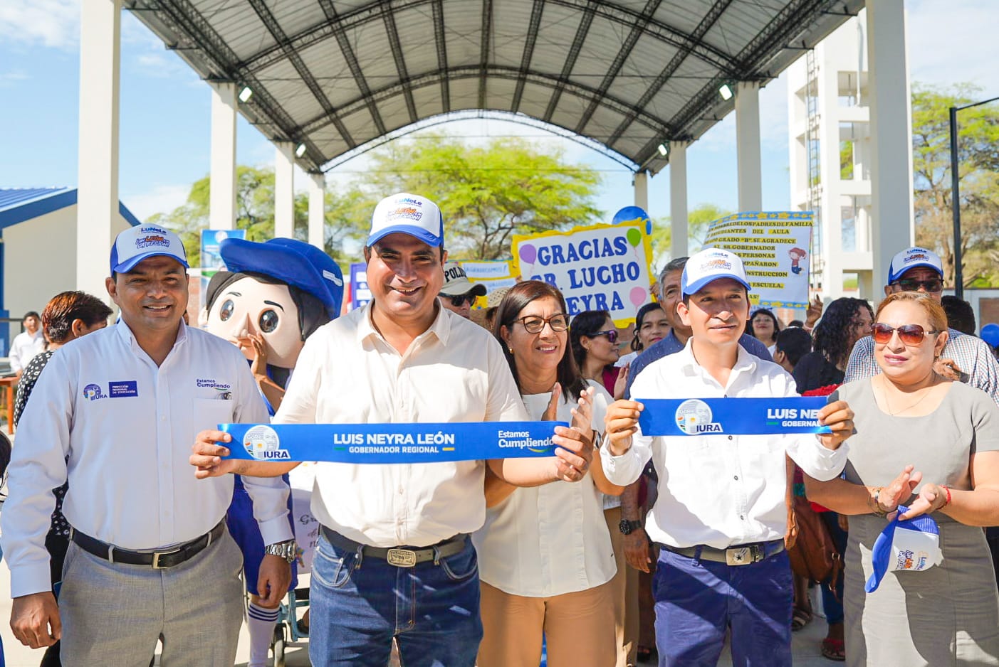 Gobernador Luis Neyra inaugura moderno CEBE Jesús Nazareno, un paso firme hacia la educación inclusiva en Piura