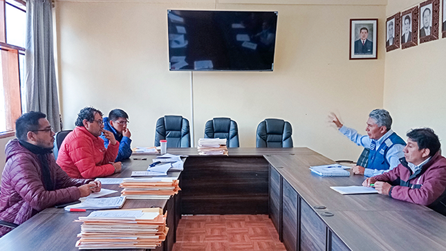 CENEPRED fortalece las capacidades en GRD de los GTGRD de Checacupe y Combapata en Cusco
