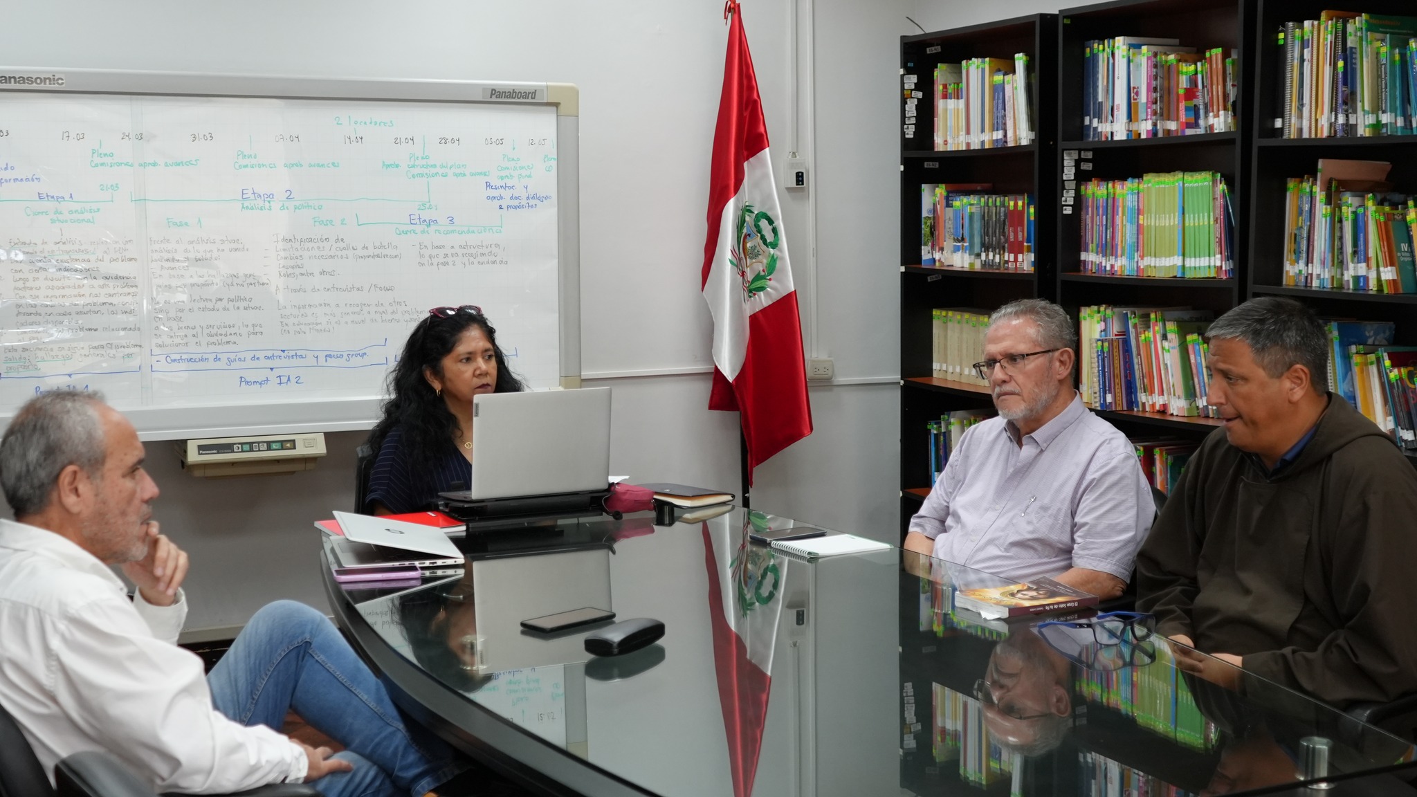 Actividades en marzo: CNE refuerza su compromiso con la educación peruana a través de acciones estratégicas y reuniones claves
