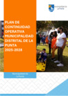 Vista preliminar de documento Plan de Continuidad Operativa - 2025_2028