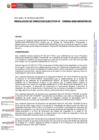 Vista preliminar de documento Resolución Directoral Ejecutiva