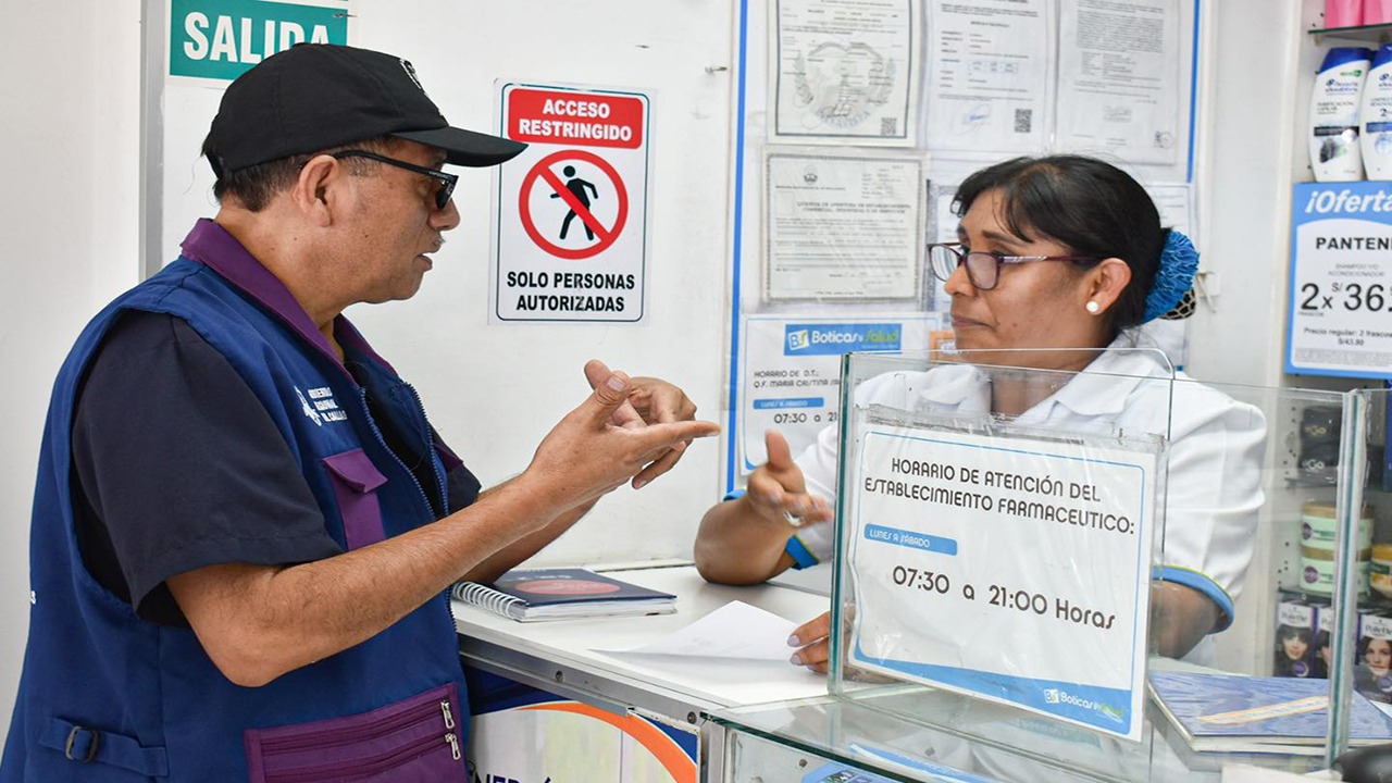 Inspección  del suero defectuoso en farmacias del Callao 