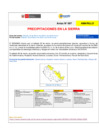 Vista preliminar de documento Aviso Senamhi N° 097- 28 de marzo del 2025 - DZ 5