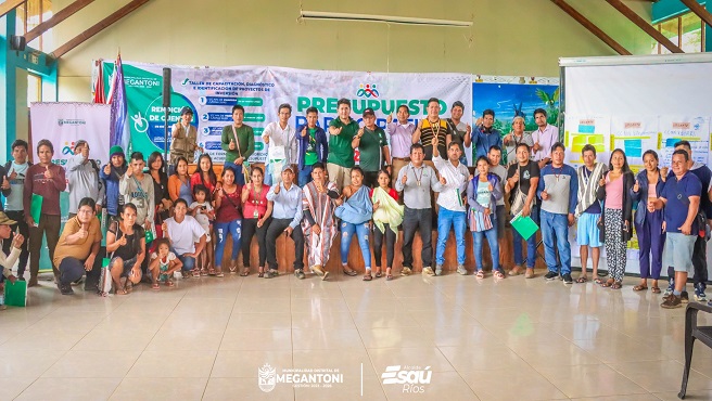 Tercer taller descentralizado del presupuesto participativo se realizó con éxito en Nuevo Mundo