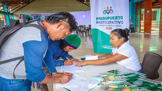 Tercer taller descentralizado del presupuesto participativo se realizó con éxito en Nuevo Mundo