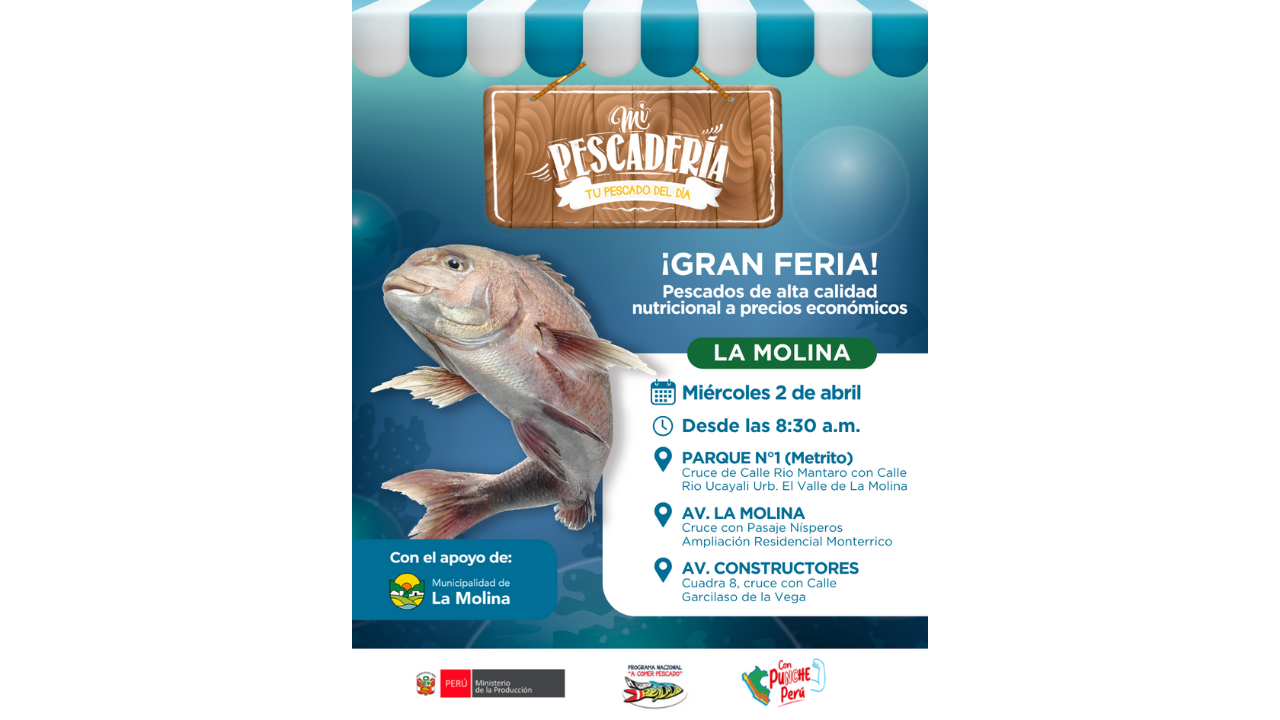 Venta de pescado en simultáneo habrá mañana en tres lugares
