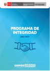 Vista preliminar de documento Anexo RJ N° 052-2025 - Programa de Integridad 2025