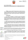Vista preliminar de documento RESOLUCIÓN DE DIRECCIÓN EJECUTIVA N° I000043-2025-MTC-24-DE