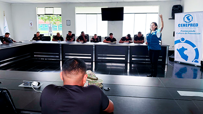 CENEPRED potencia capacidades en Gestión del Riesgo de Desastres del personal de la 6ª Brigada de Fuerzas Especiales de Tambopata