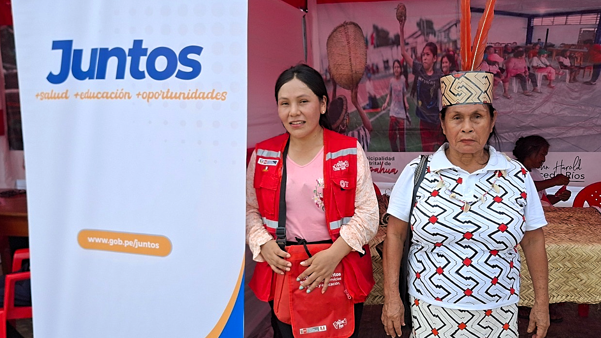 Más de 600 hogares Juntos de pueblos indígenas de Ucayali recibirán sus abonos en nueva agencia del Banco de la Nación 