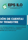 Vista preliminar de documento Rendición de cuentas al IV trimestre del 2021
