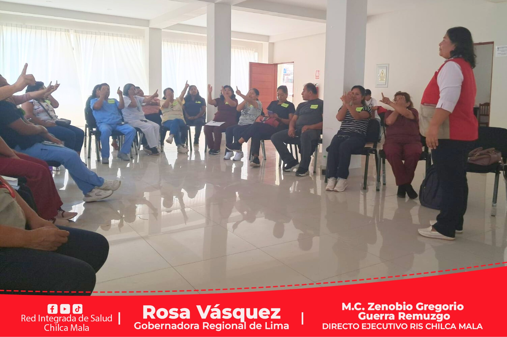 RIS Chilca Mala realiza Taller de Fortalecimiento sobre la Estrategia de Escuelas Promotoras de Salud