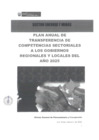 Vista preliminar de documento PLAN ANUAL DE TRANSFERENCIA DE COMPETENCIAS SECTORIALES A LOS GOBIERNOS REGIONALES Y LOCALES DEL AÑO 2025