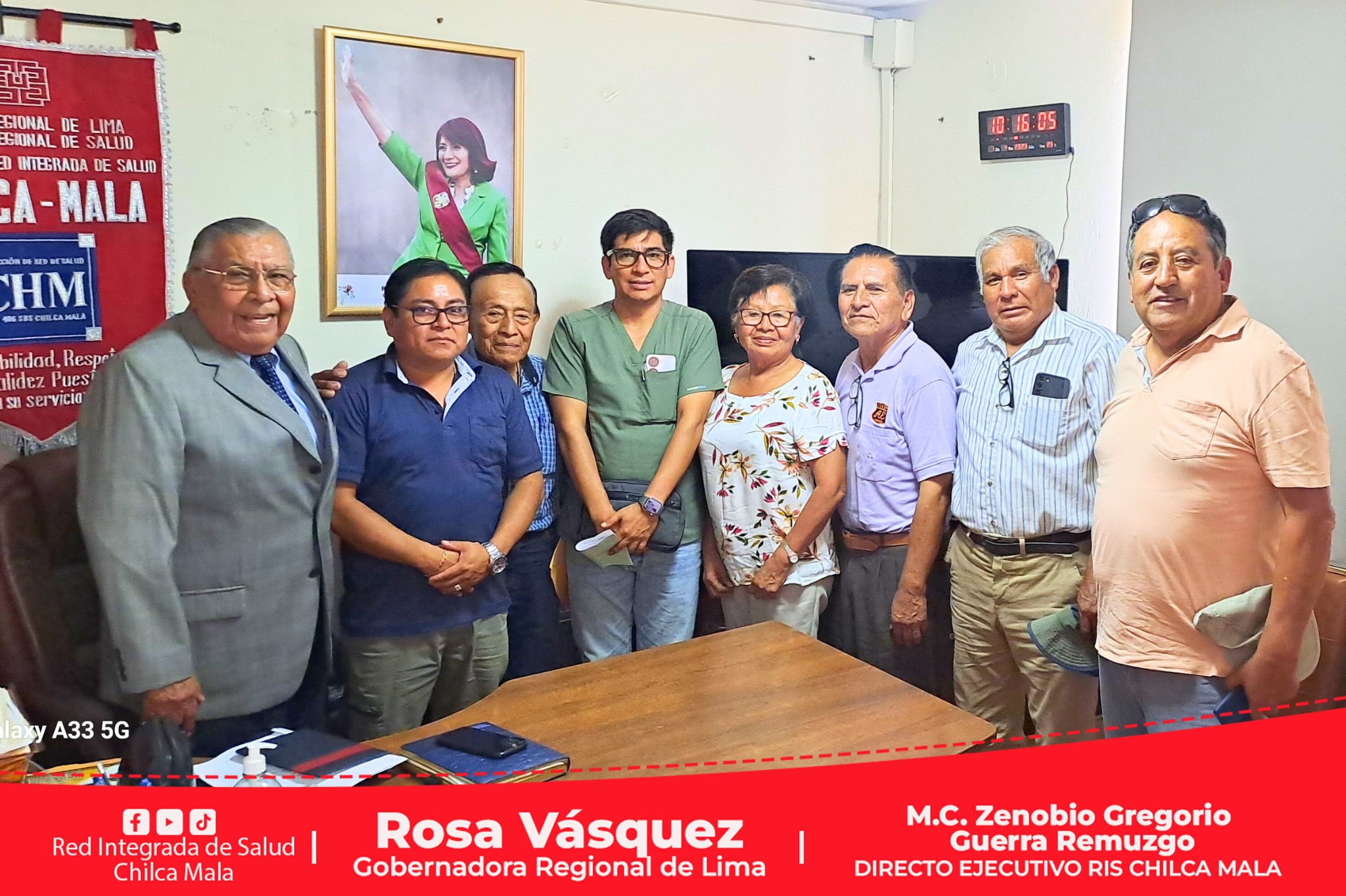 RIS Chilca Mala aborda el estado situacional del Centro de Salud de Chilca y destaca el compromiso de la sociedad civil organizada