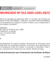 Vista preliminar de documento Comunicado 013-2025-CCAE - adjudicacion
