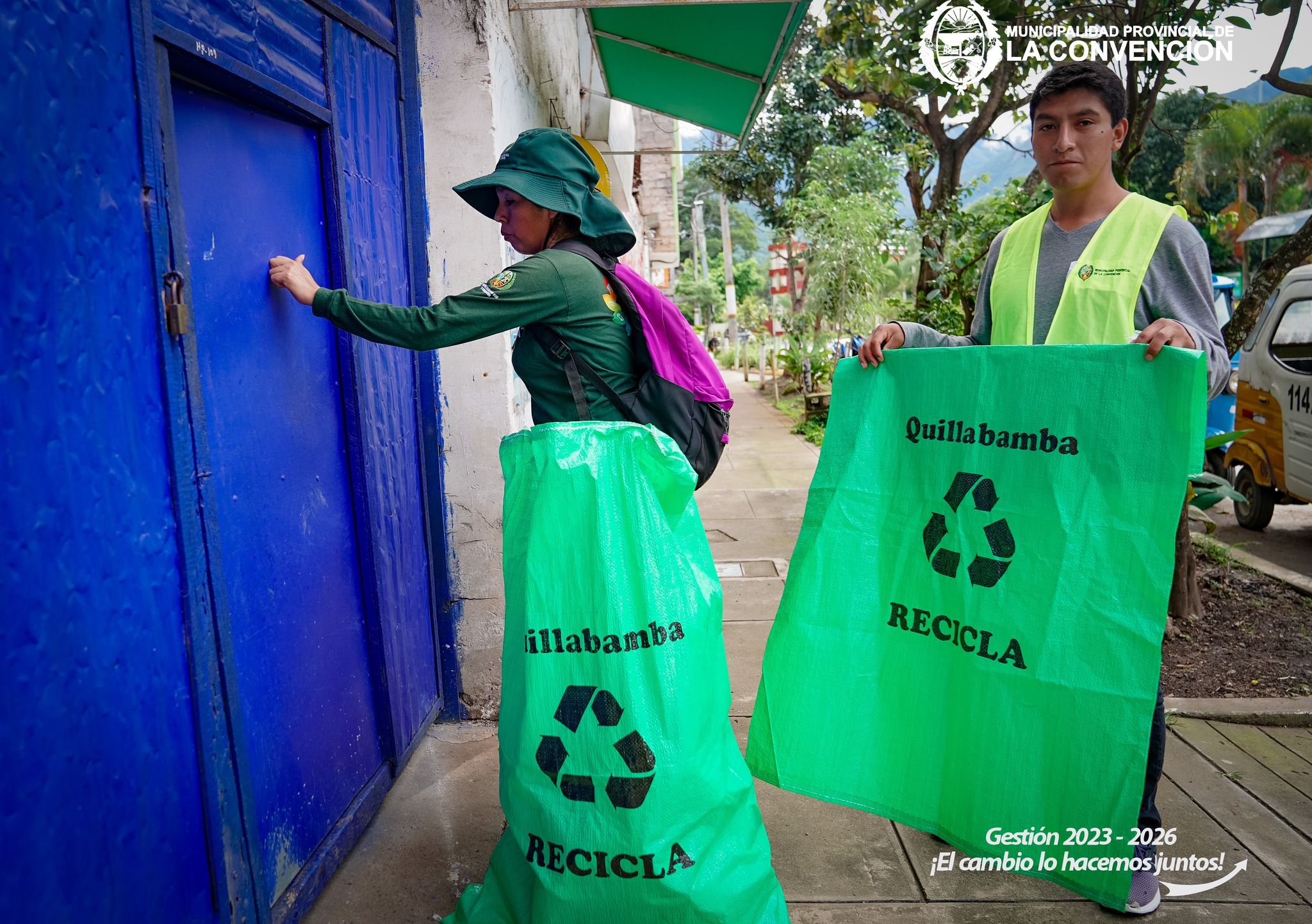 Quillabamba recicla un compromiso de todos