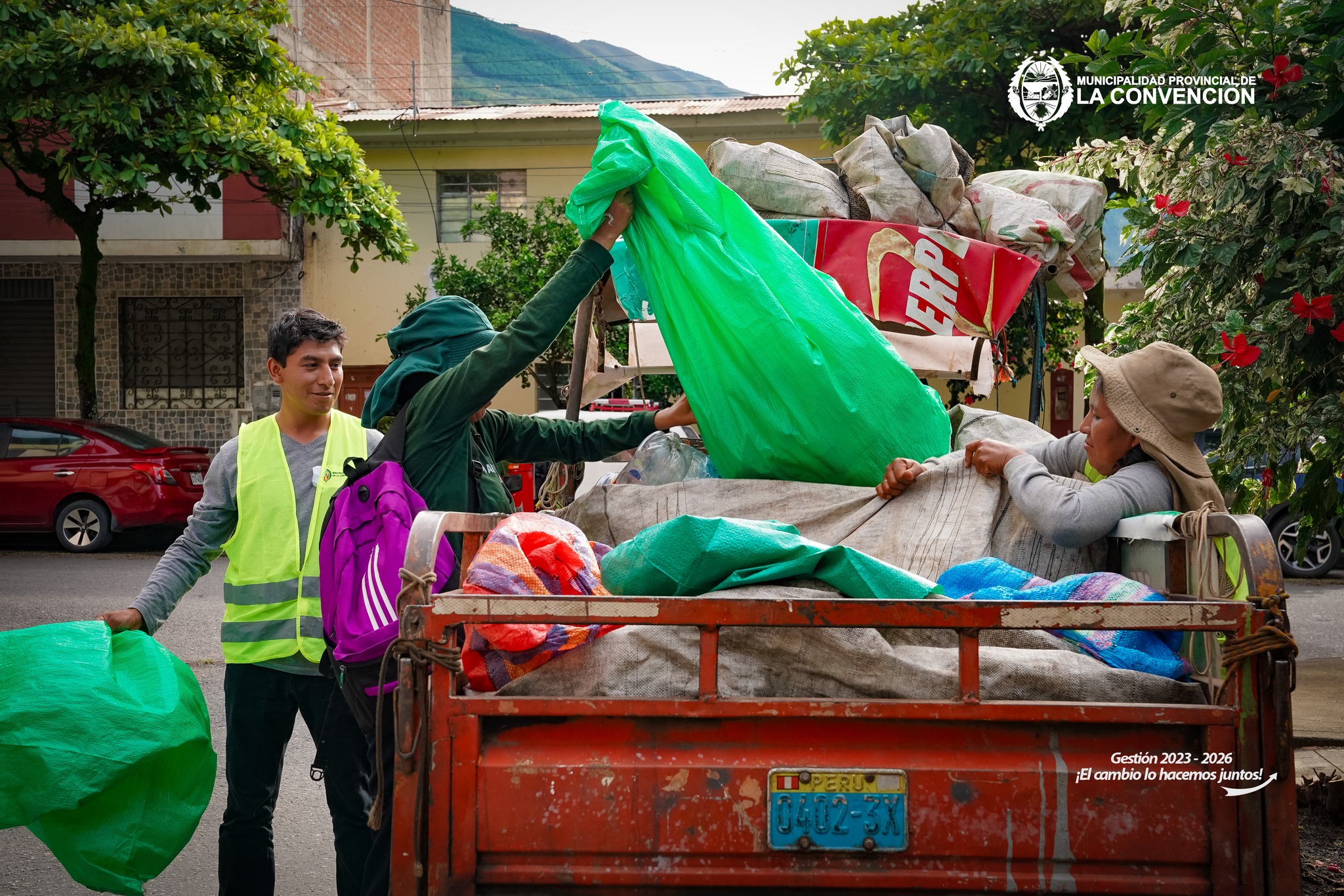 Quillabamba recicla un compromiso de todos