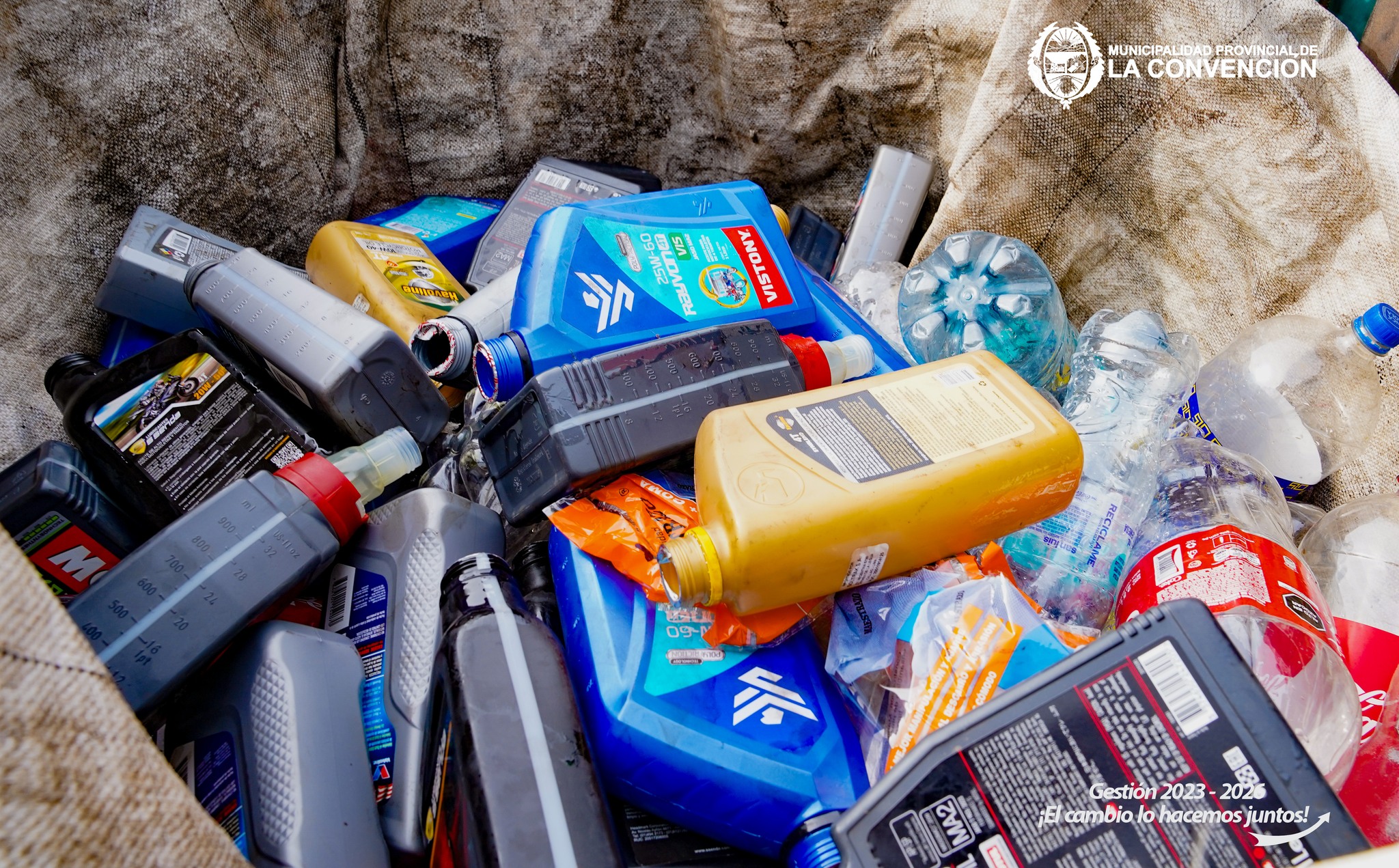 Quillabamba recicla un compromiso de todos