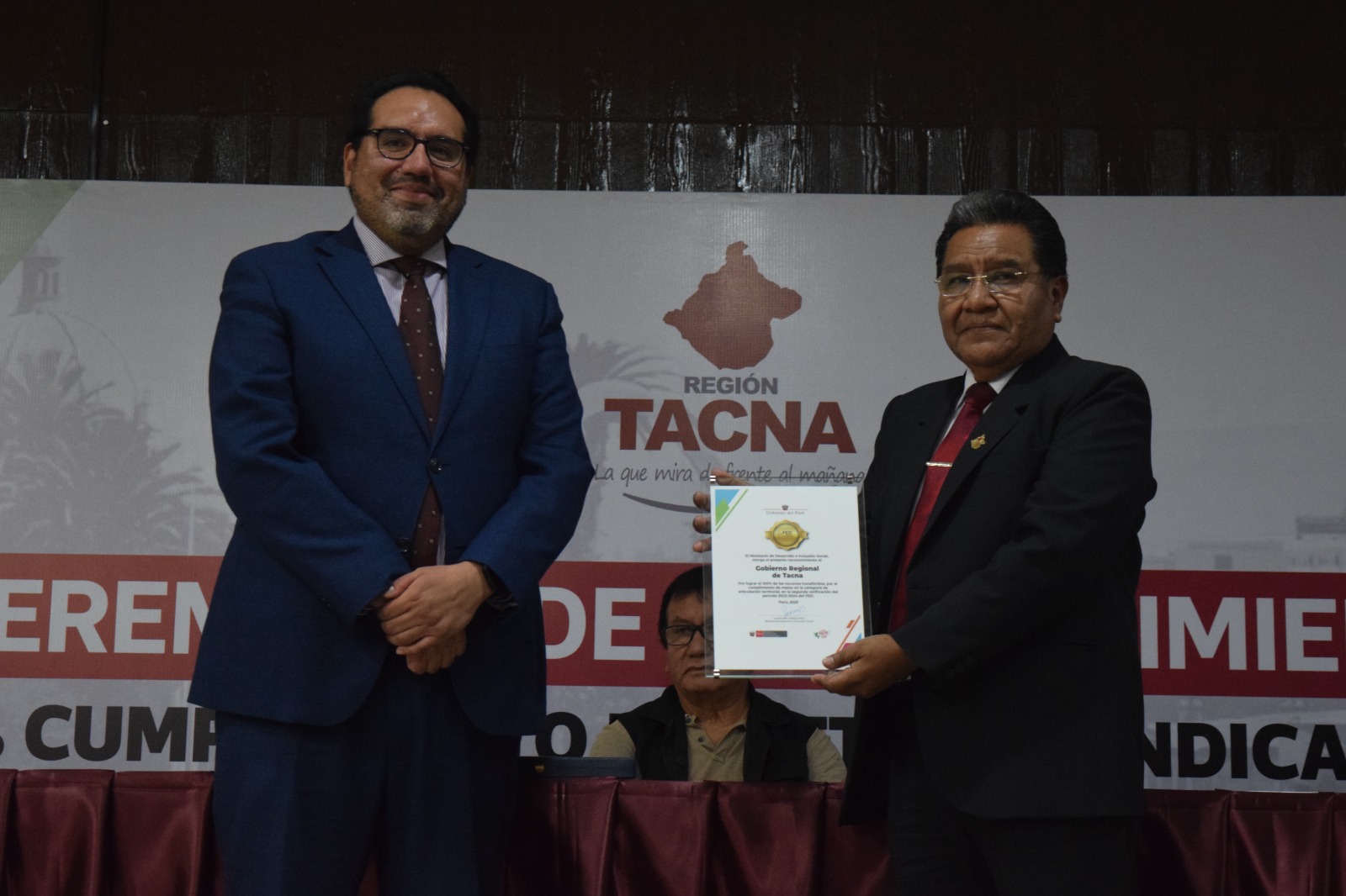GORE Tacna primer lugar en cumplimiento de metas FED
