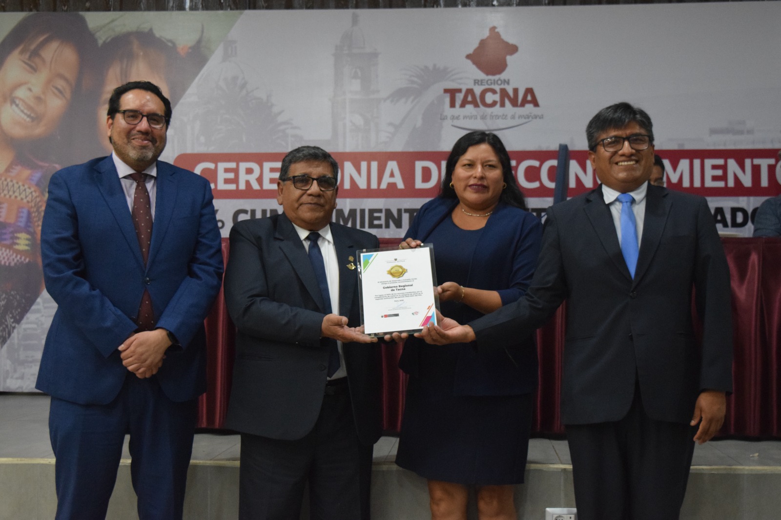 GORE Tacna primer lugar en cumplimiento de metas FED