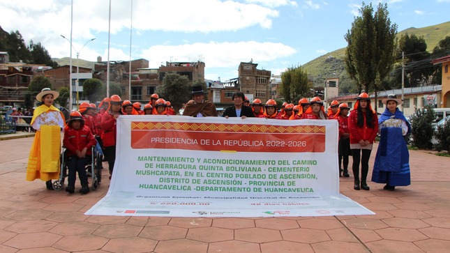 Nota de prensa sobre el inicio de la actividad de Mantenimiento y Acondicionamiento del Camino de Herradura Quinta Boliviana