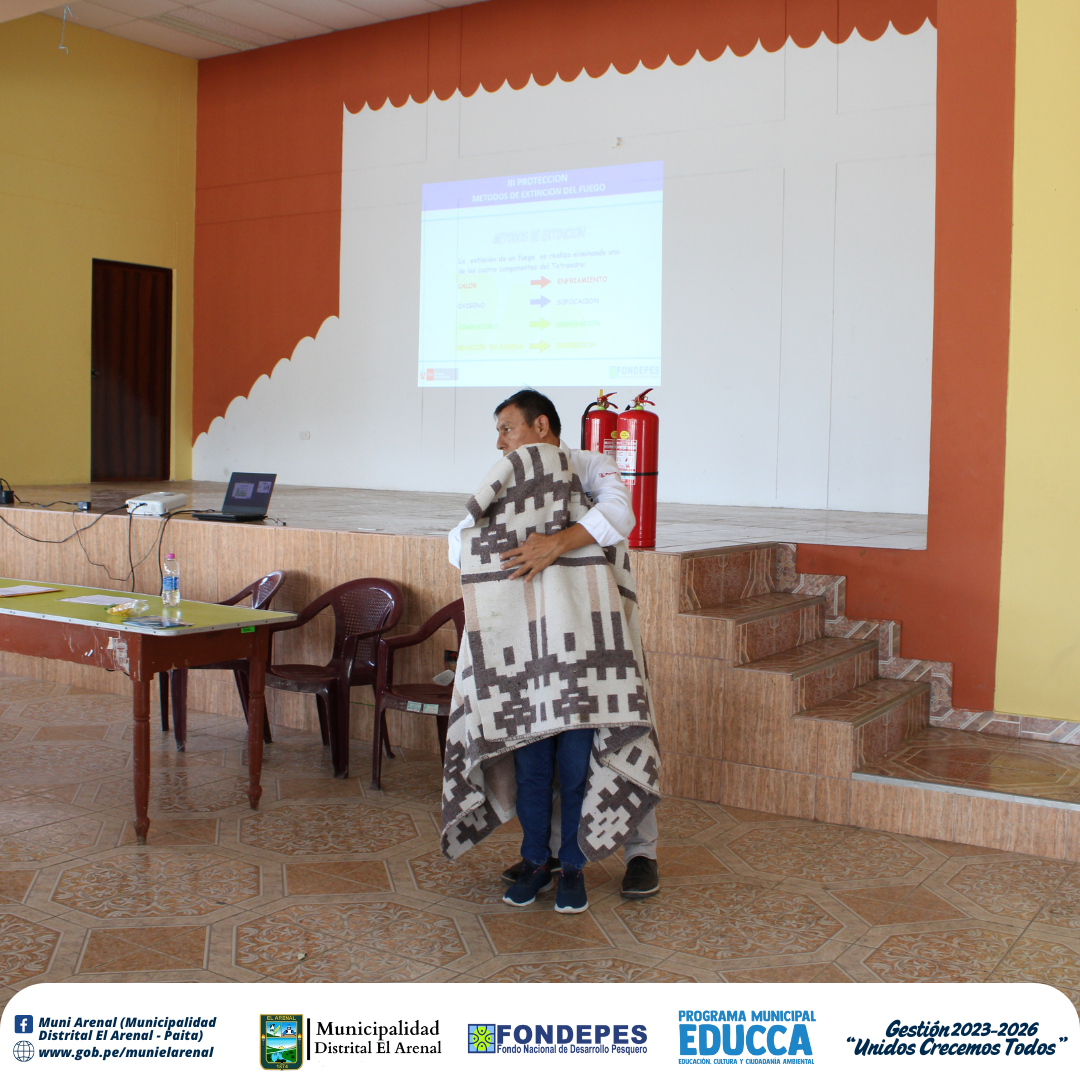 Fotografía del curso de prevención y lucha contra incendios
