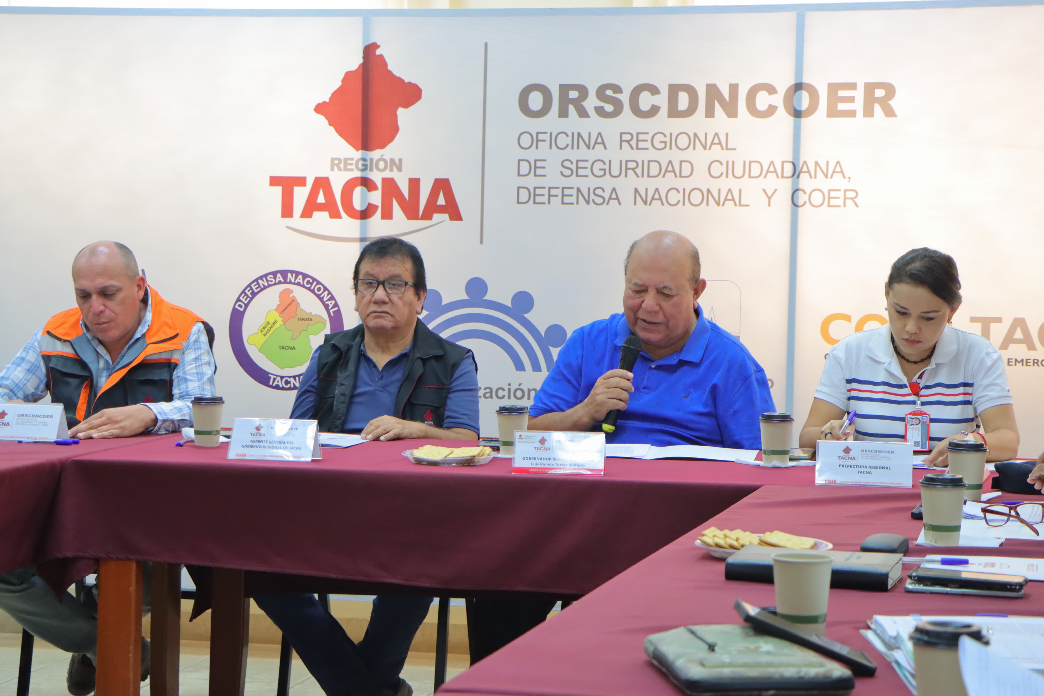 Gobernador preside primera simulación regional multipeligro del año 
