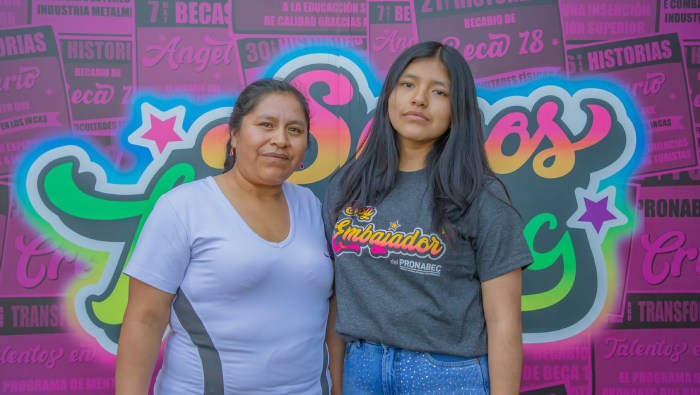 Sheyla Cruz y su mamá Ricardina (1)
