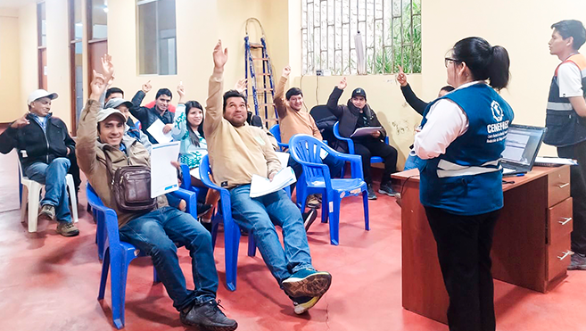 Municipios de Tapairihua y Pocohuanca - Apurímac avanzan en la implementación de la gestión prospectiva y correctiva del riesgo de desastres