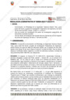 Vista preliminar de documento Resolución Administrativa
