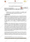 Vista preliminar de documento Resolución Administrativa