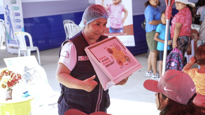 Más de 20 mil pobladores del sector” Los Jardines” de Pachacámac se beneficiaron con gran campaña de salud