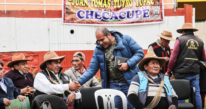 Primer encuentro provincial de rondas campesinas de la provincia de canchis.