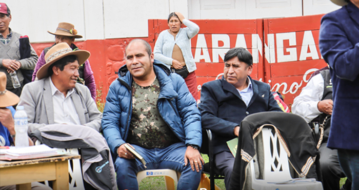 Primer encuentro provincial de rondas campesinas de la provincia de canchis.
