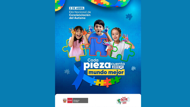 Minsa impulsa la detección temprana y apoyo a personas con autismo en el Perú