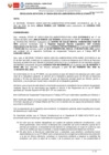 Vista preliminar de documento CONCEDER LICENCIA POR MATERNIDAD con goce de remuneraciones a doña: LUZ YESENIA JIBAJA RAMOS, identificada con DNI N° 43197026 con el cargo de TECNOLOGO MEDICO, trabajadora del CENTRO DE SALUD MENTAL COMUNITARIO TUMI DE ORO, personal Contratado bajo el Régimen Especial Decreto Legislativo 1057 Contrato Administrativo de Servicios – CAS,