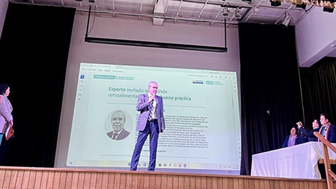 CNE participa en el I Intercambio de Buenas Prácticas de Gestión Educativa en Cusco