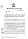 Vista preliminar de documento RM N° 00349-2025-DE (Autorizar la incorporación de mayores ingresos públicos en el Presupuesto Institucional del Pliego 026)