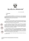 Vista preliminar de documento RM N° 00356-2025-DE (Designar al Sr. Martín G. Mallma A. en el cargo de Jefe de la OGPPRP del MINDEF)