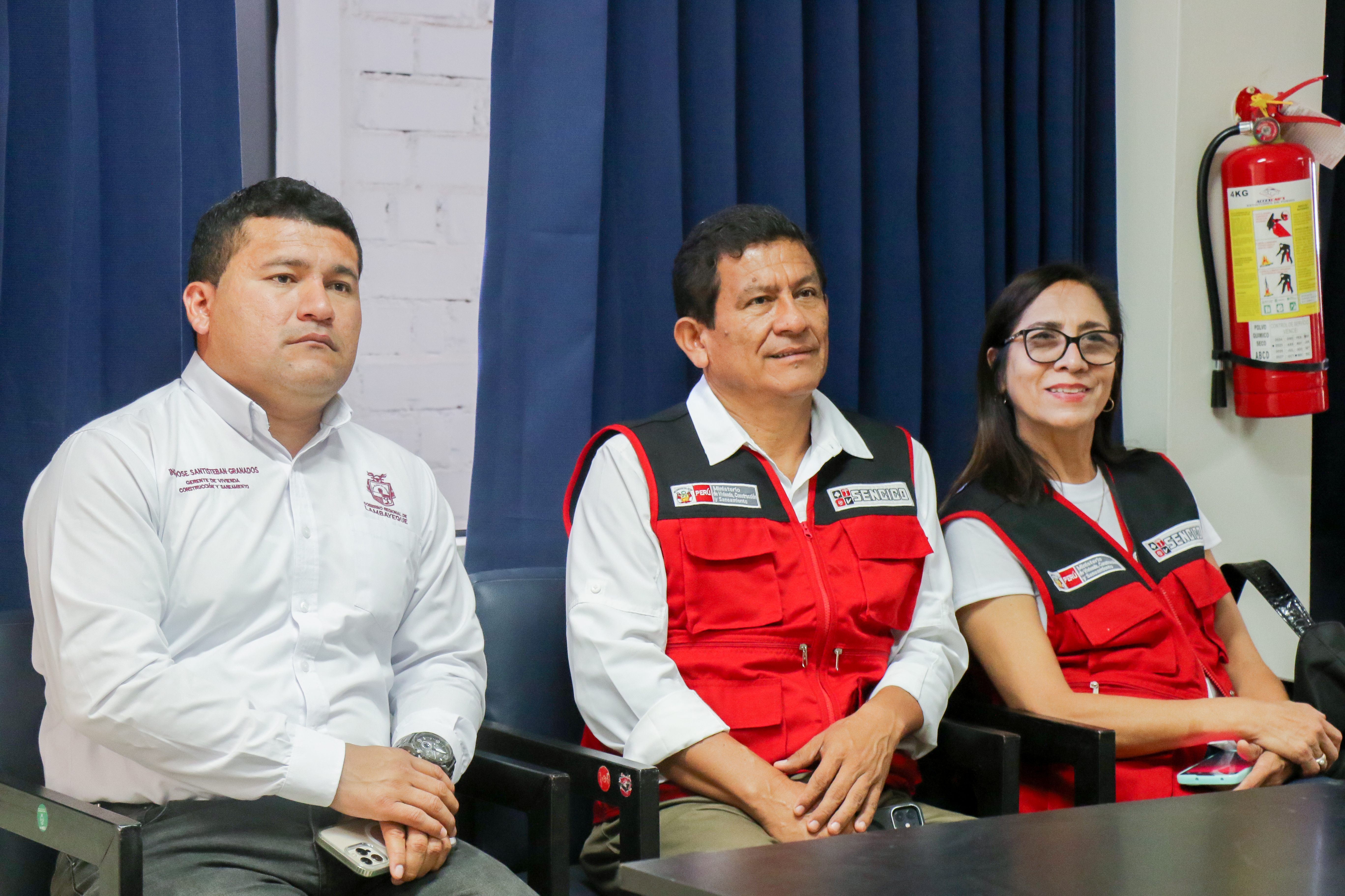 Convenios Gobierno Regional de Lambayeque, SENCICO y la ONG Water for People WFP