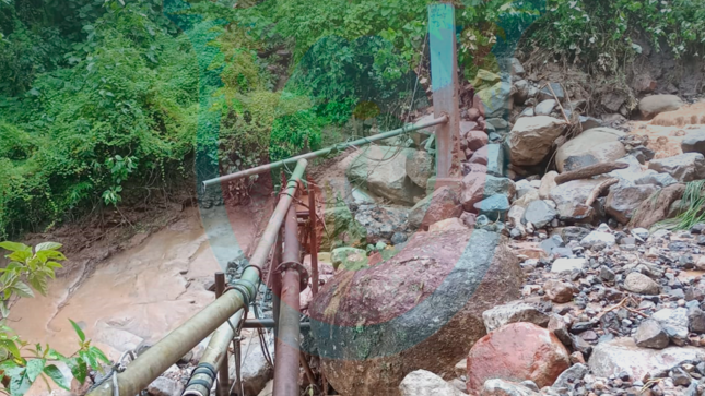 Trabajos correctivos en la red de agua