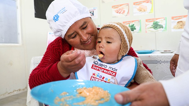 Minsa: más de 21 000 niños de 6 a 11 meses combatieron la anemia y más de 92 000 completaron su tratamiento