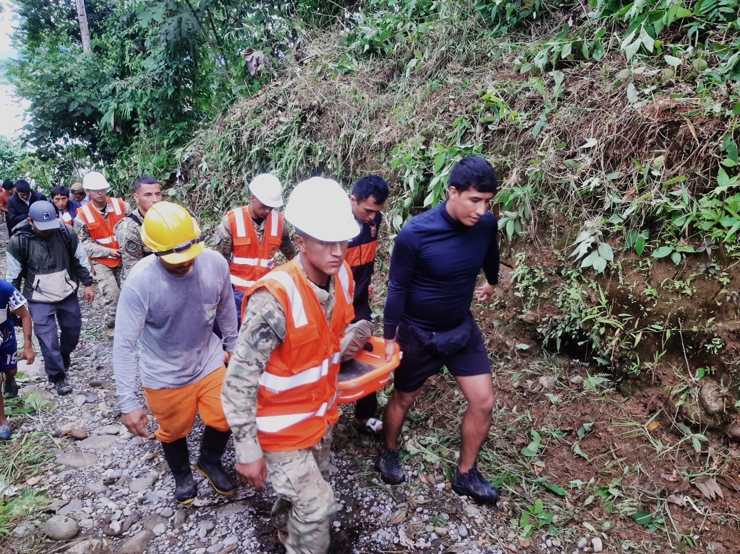 Fuerzas Armadas despliegan operativo de búsqueda y rescate en el Pongo de Mainique