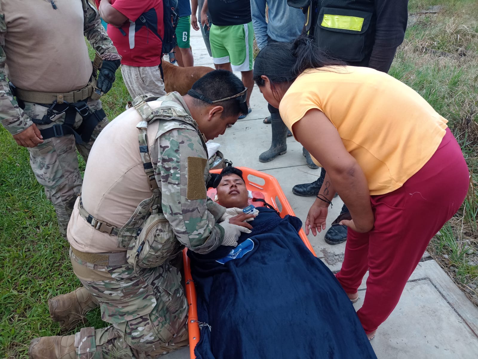 Fuerzas Armadas despliegan operativo de búsqueda y rescate en el Pongo de Mainique