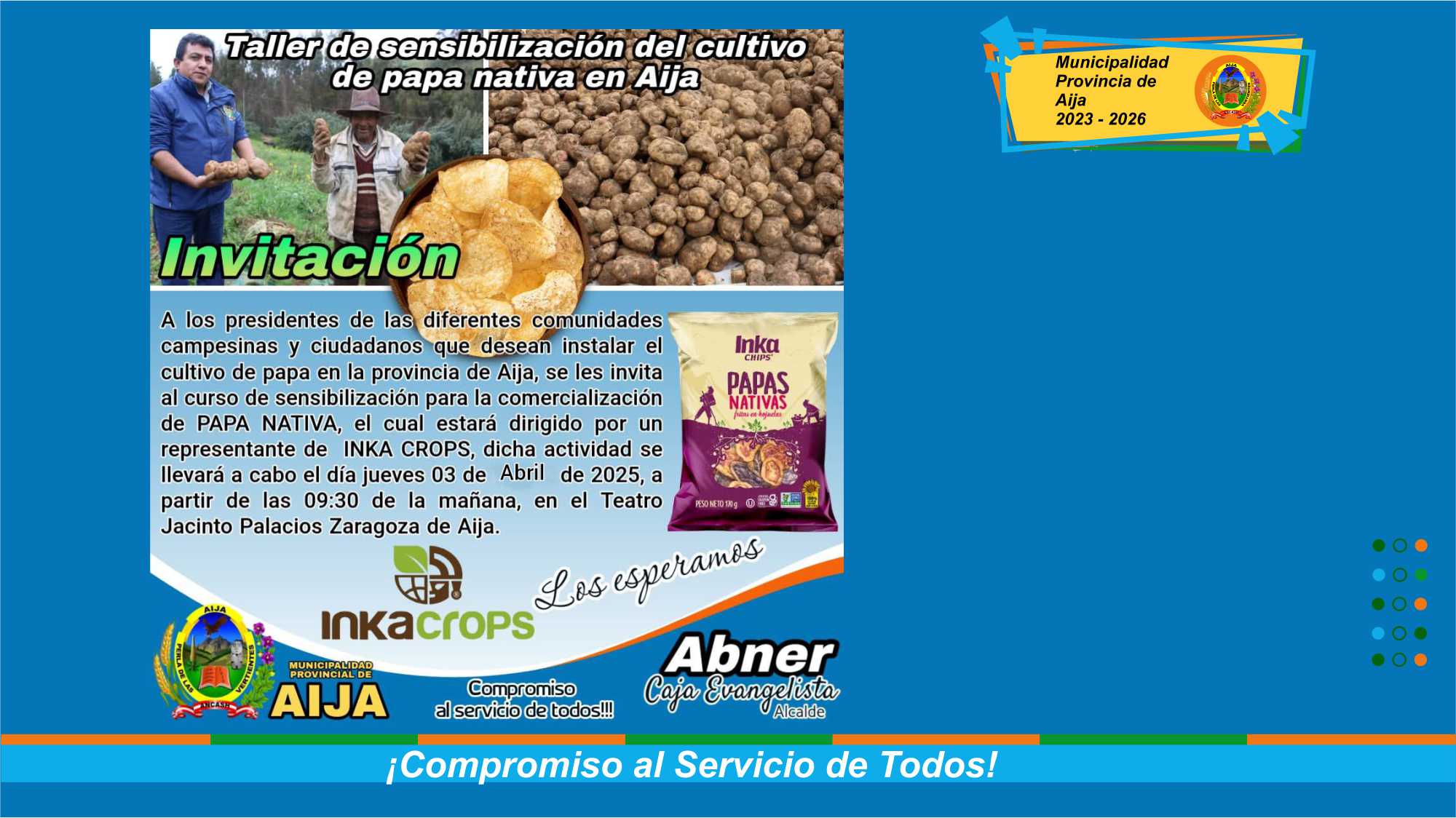 Curso de sensibilización para la comercialización de PAPA NATIVA.