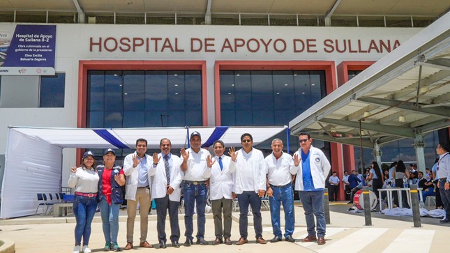 Una buena noticia para Sullana, ¡Hoy se dio inicio a la atención den el hospital II - 2