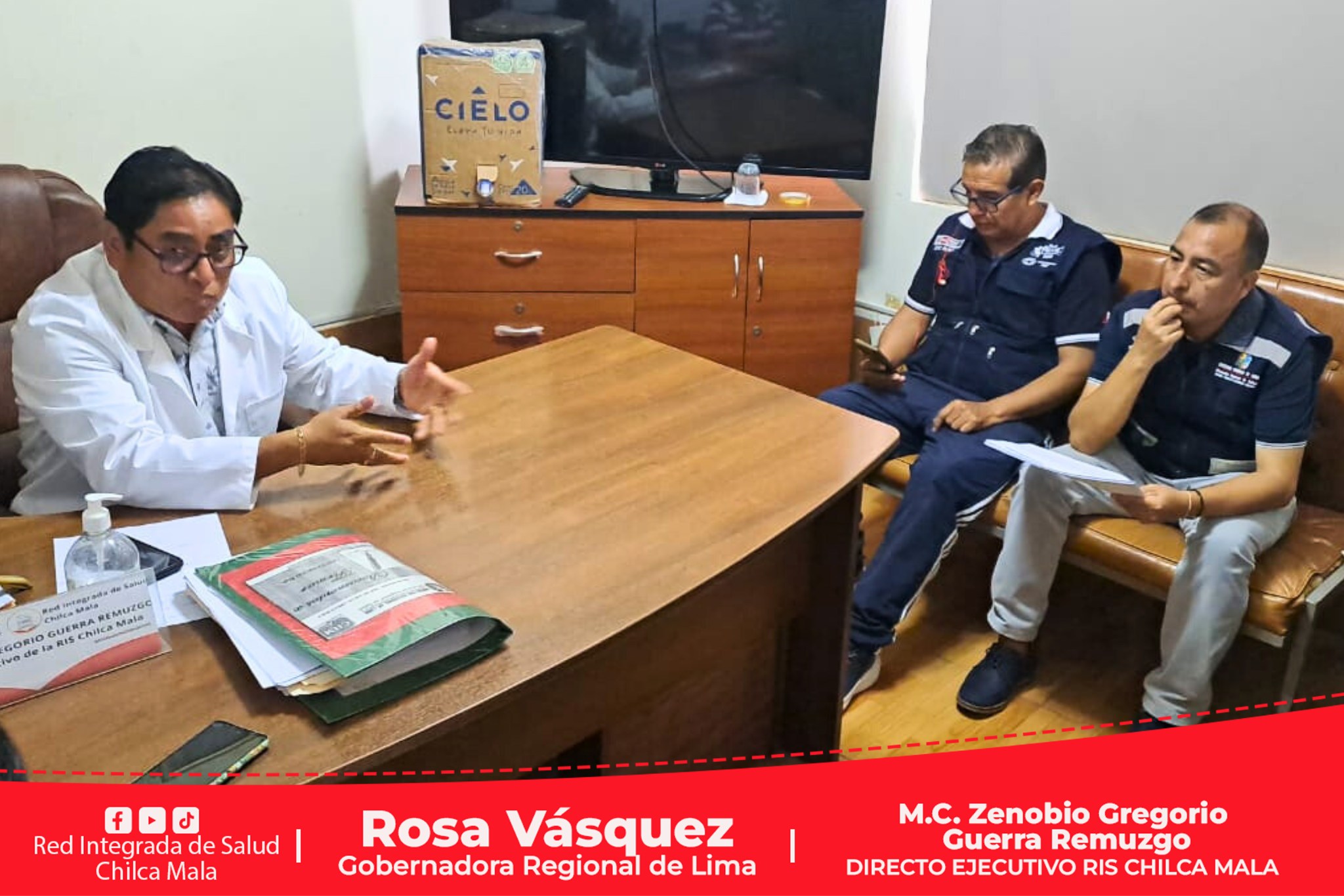 Diresa Lima supervisa la RIS Chilca Mala